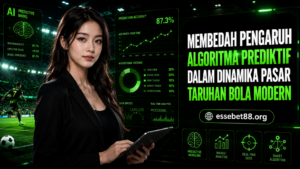 Membedah Pengaruh Algoritma Prediktif dalam Dinamika Pasar Taruhan Bola Modern