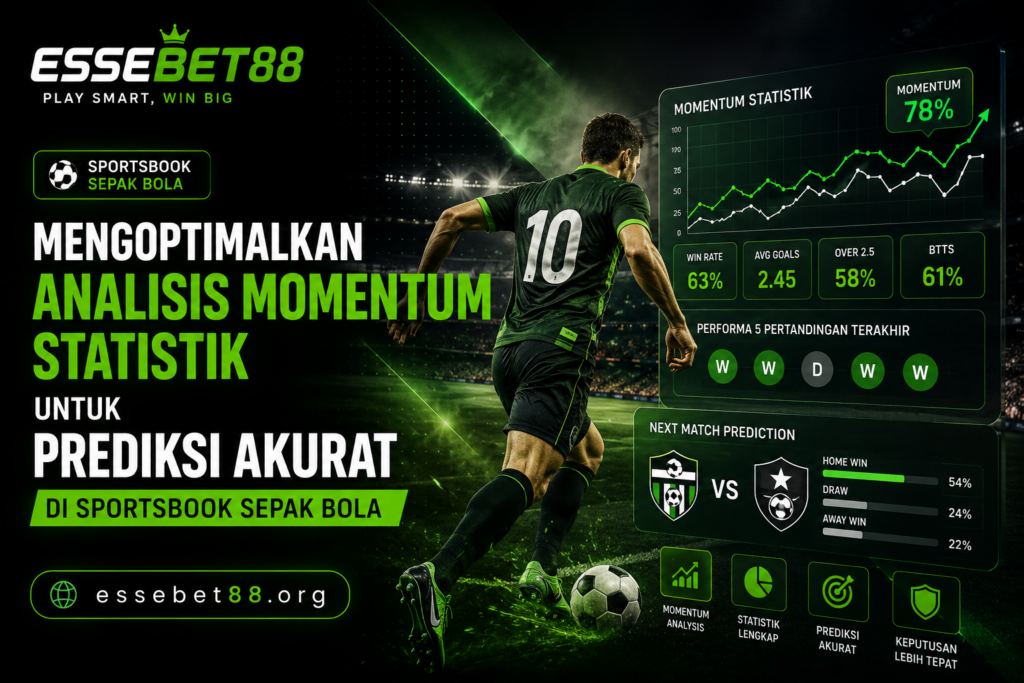 Mengoptimalkan Analisis Momentum Statistik untuk Prediksi Akurat di Sportsbook Sepak Bola