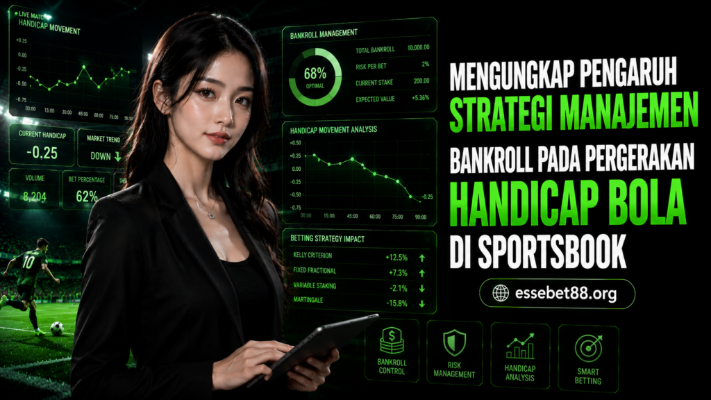 Mengungkap Pengaruh Strategi Manajemen Bankroll pada Pergerakan Handicap Bola di Sportsbook